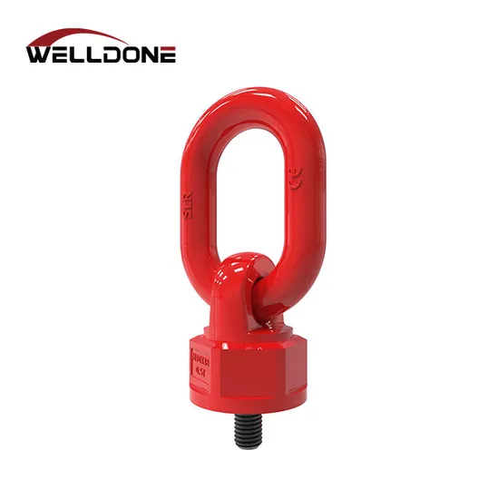 G80 360 Degrees Swivel Hoist Ring with Eye / Rotating Eye Bolt with Ring / Lifting Screw Point 
