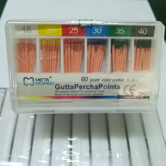 Dental Absorbent Paper Points Gutta Percha Points Dental Materials Size 15