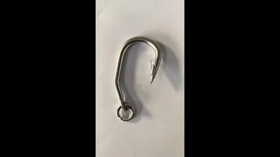 Wholesale Stainless Steel Tin Plated Saltwater/Freshwater Fishing Tuna Shark Hooks 