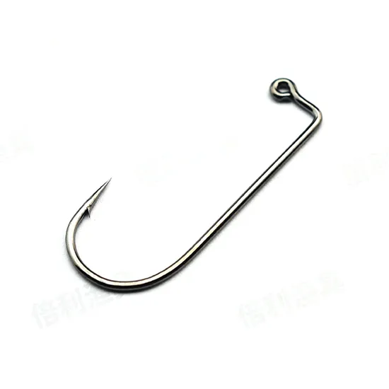 High Carbon Steel Jig Hook 90 Degree Fishing Hook 