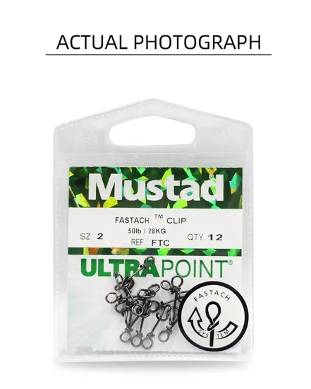 Mustad 10881 Seawater Fishing Hook 4X Deep Sea Boat Metal Jig Hook 